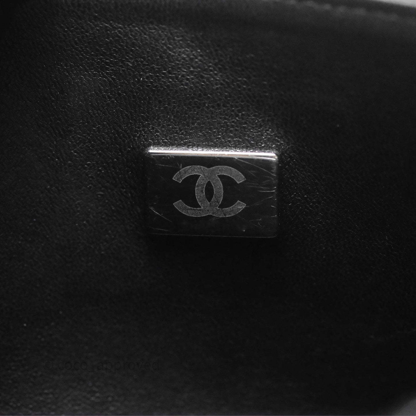 Chanel Classic Quilted M/L Medium Double Flap So Black Lambskin