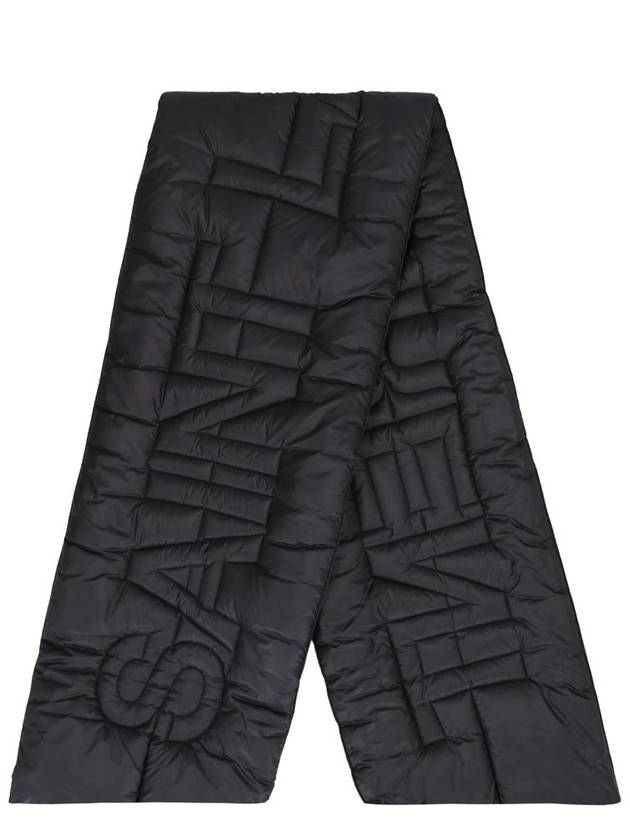Luxury Saint Laurent Muffler Scarf 7579543YO01 1000 BLACK