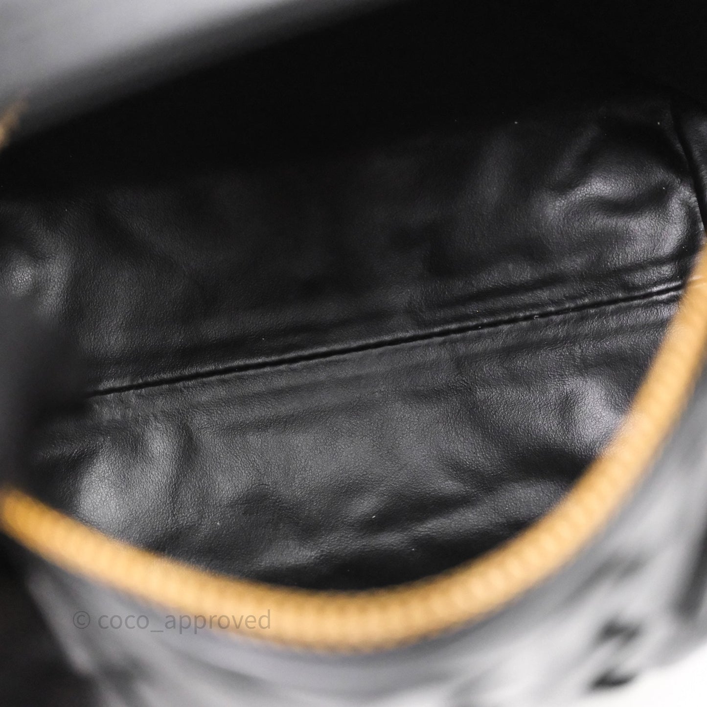 Bottega Veneta Mini Wallace Intrecciato Black Gold Hardware