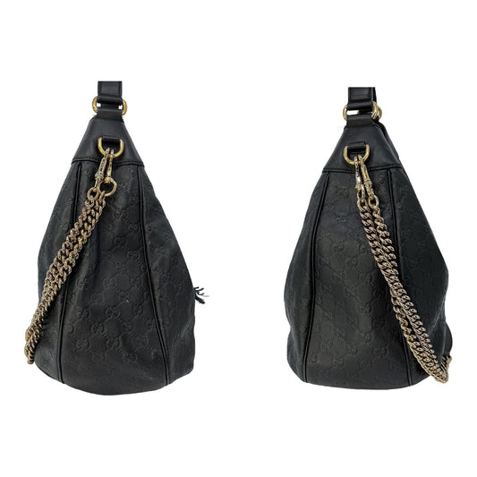 Luxury Gucci GG Signature Medium Emily Hobo