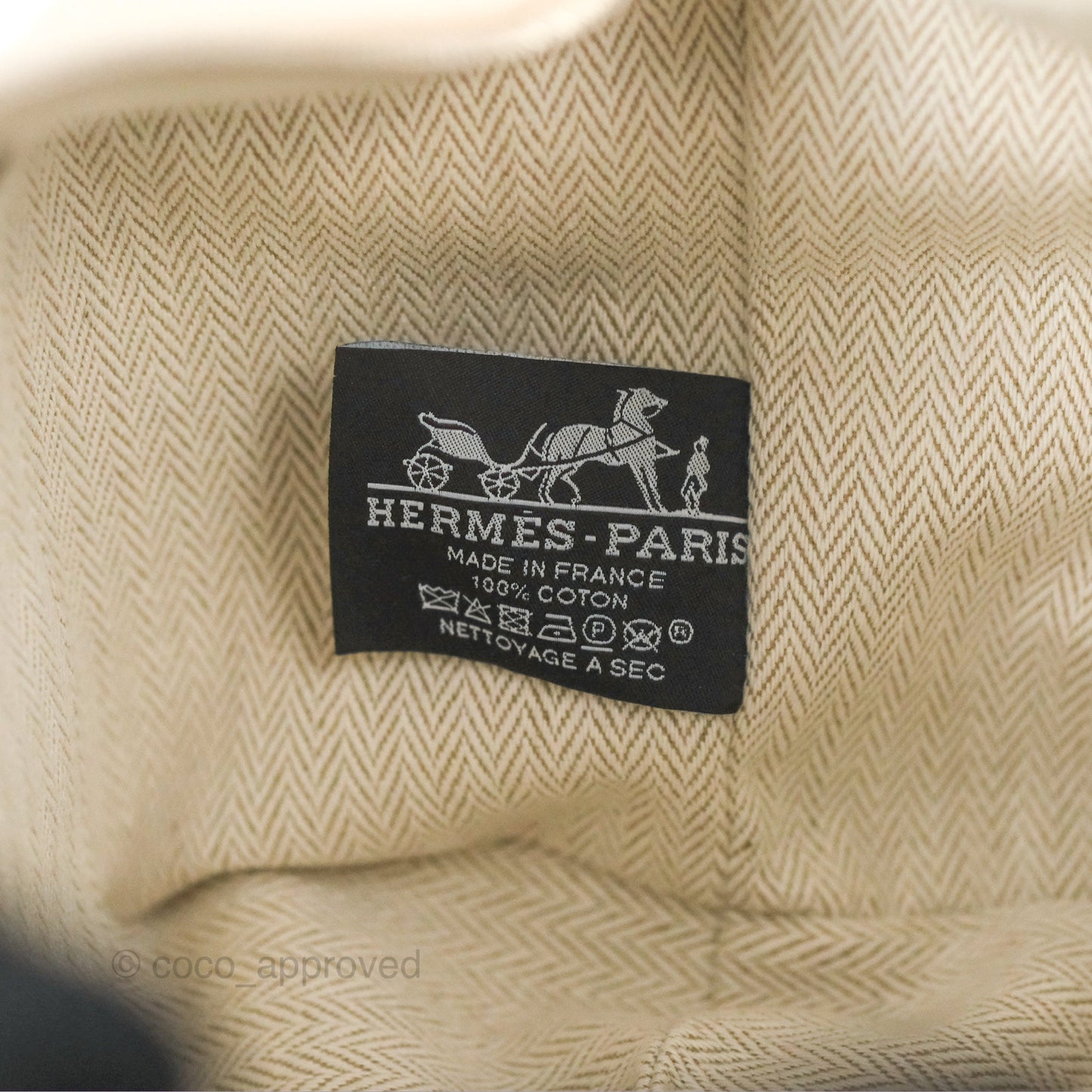 Hermès Small Bride-A-Brac Natural Canvas