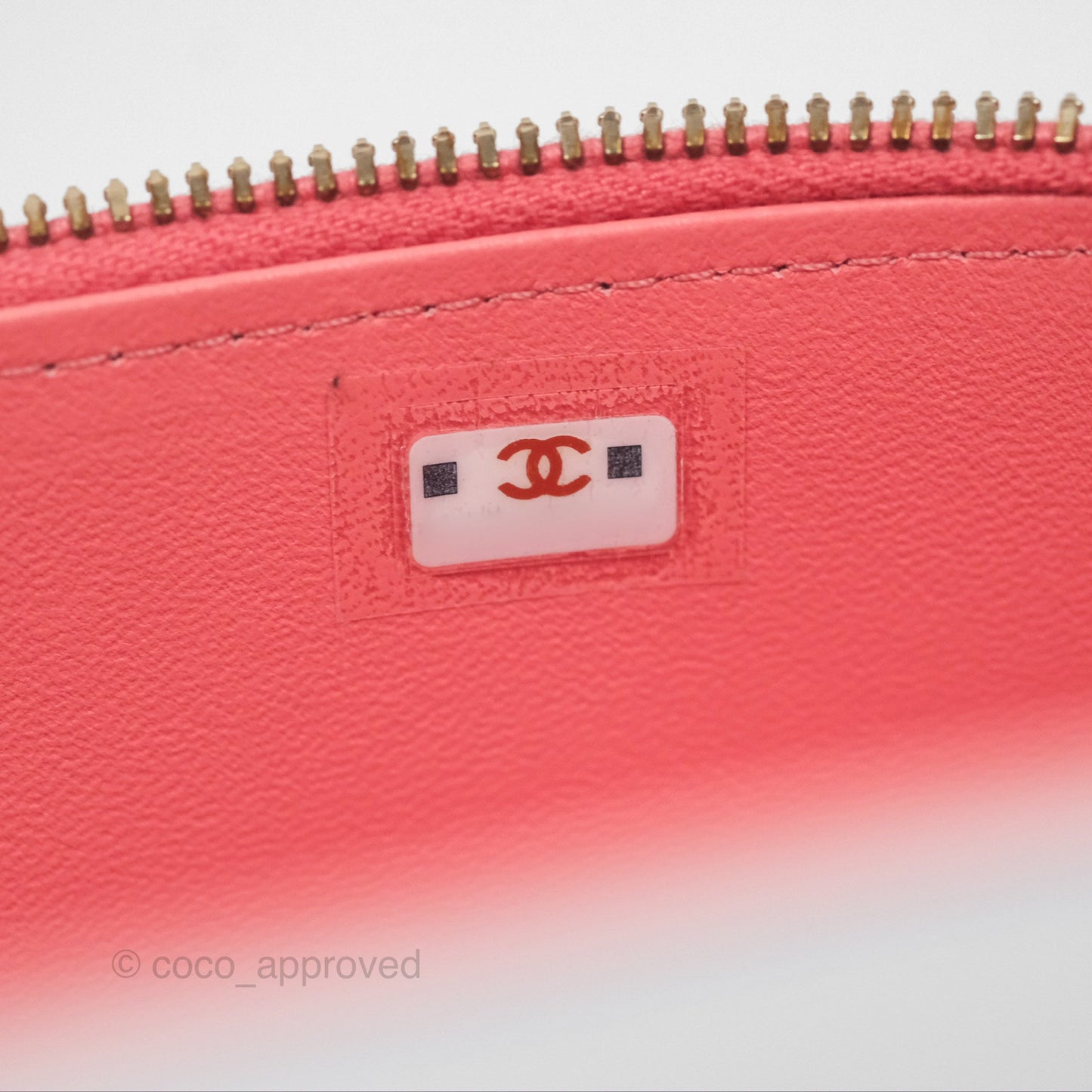 Chanel Vanity Rectangular Top Handle Pink Lambskin Gold Hardware