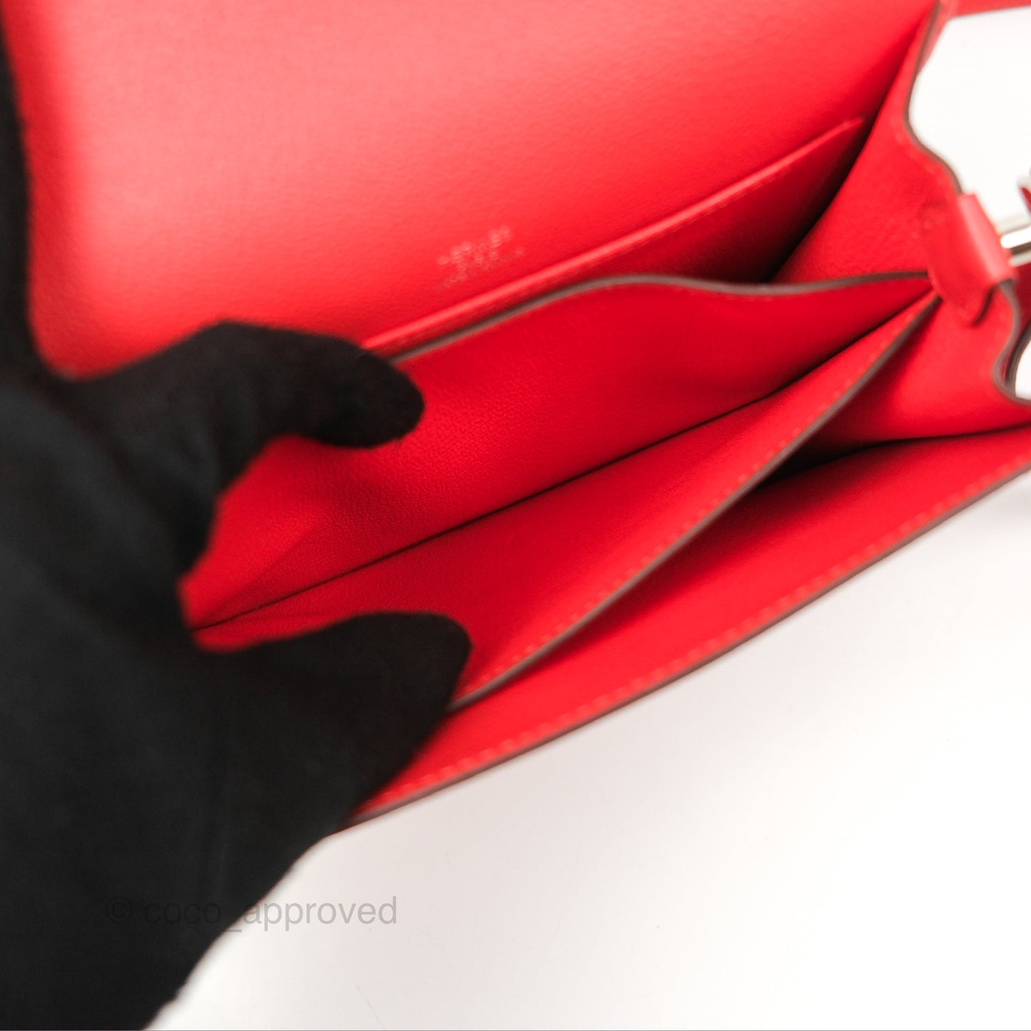 Hermès Roulis Mini 18 Capucine Palladium Hardware