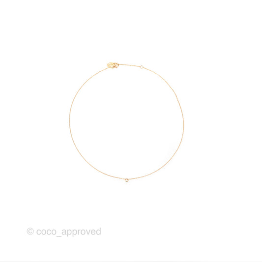 Cartier d'Amour Necklace XS Diamond Rose Gold
