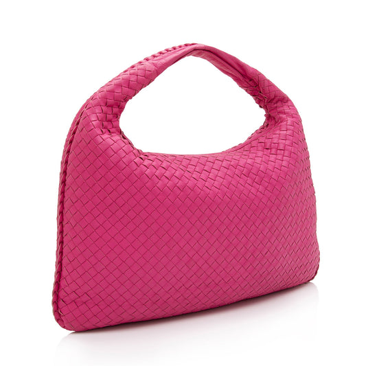 Luxury Bottega Veneta Intrecciato Nappa Medium Hobo