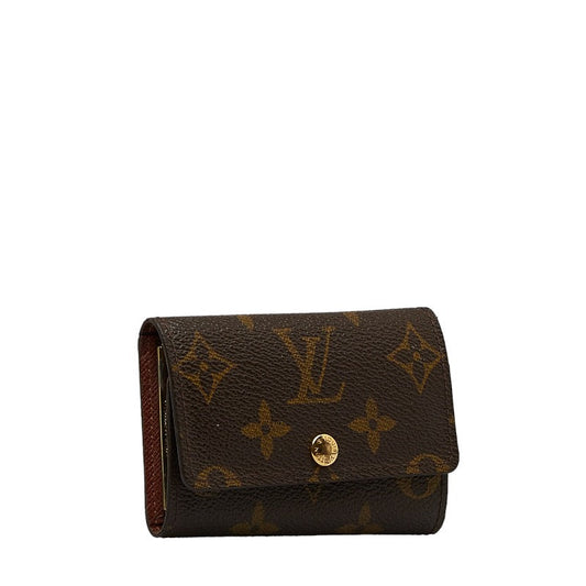 Louis Vuitton Monogram Multicle 6 Key Case 6 M62630 Brown PVC Leather Louis Vuitton