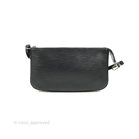 Louis Vuitton Epi Pochette Accessories NM Black