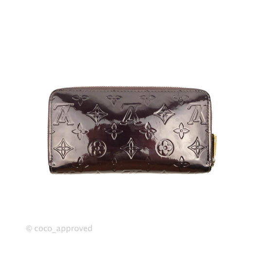 Louis Vuitton Amarante Monogram Vernis Zippy Wallet