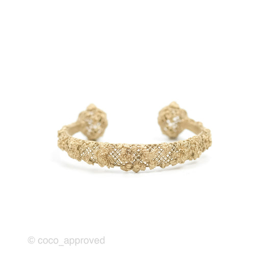 Dior Rose Bangle Gold Tone Size S