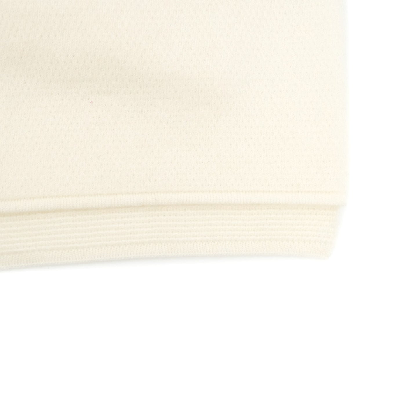 Chanel Cashmere Scarf With Chanel Tweed Logo Ivory