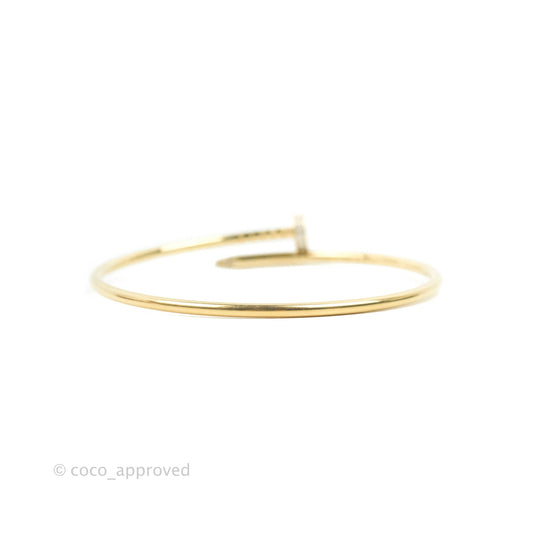Cartier Juste Un Clou Bracelet Yellow Gold Diamond