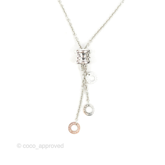 Bvlgari B.Zero1 Pendant Necklace White Gold