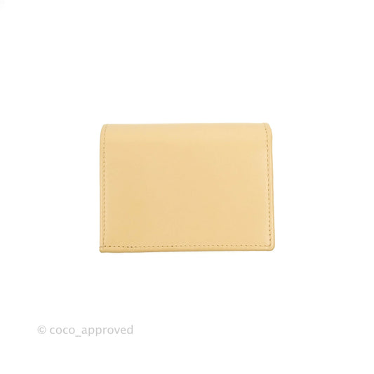 Gucci Horsebit 1955 Card Case Wallet Beige