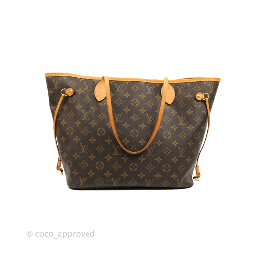 Louis Vuitton Neverfull MM Tote Bag Monogram Canvas