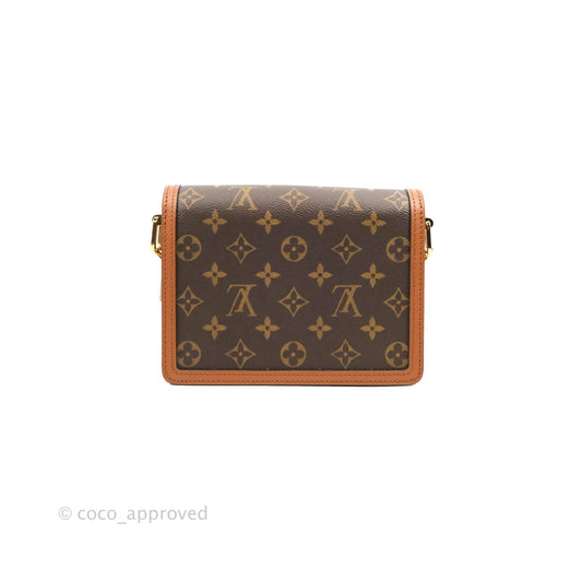 Louis Vuitton Mini Dauphine Monogram Tan Calfskin