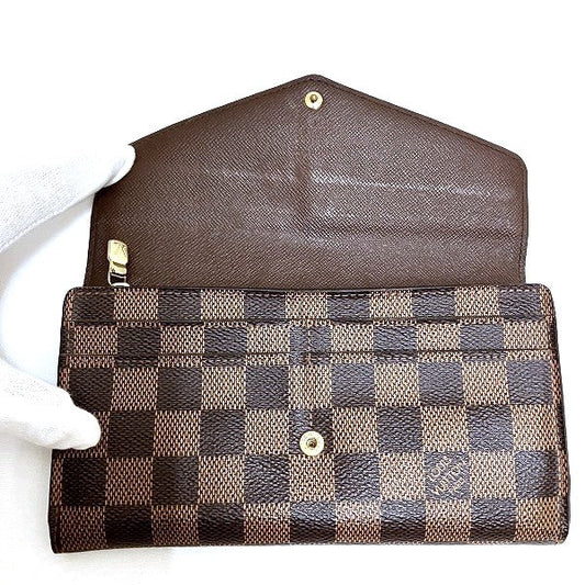 Louis Vuitton Damier Portefeuille Sarah Wallet N63209