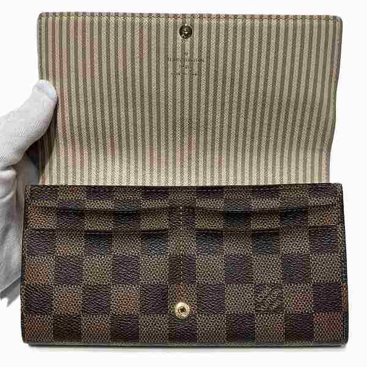 Louis Vuitton Damier Portefeuille Sarah Wallet N63179
