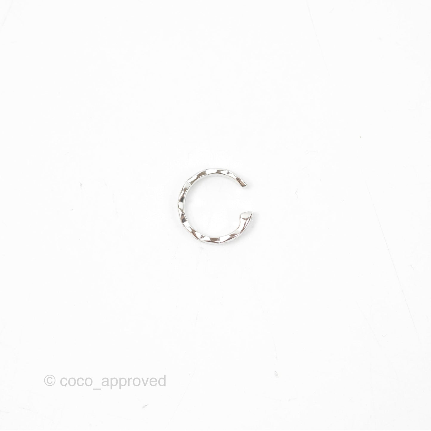Chanel Coco Crush Ear Cuff White Gold