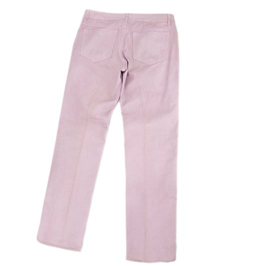 Luxury Chanel Spring 2009 #38 Long Denim Pants Pink