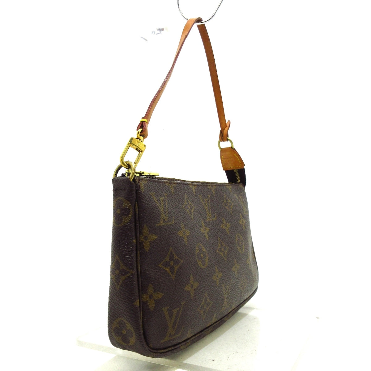 Louis Vuitton Pochette Accessoire Canvas Clutch Bag ()
