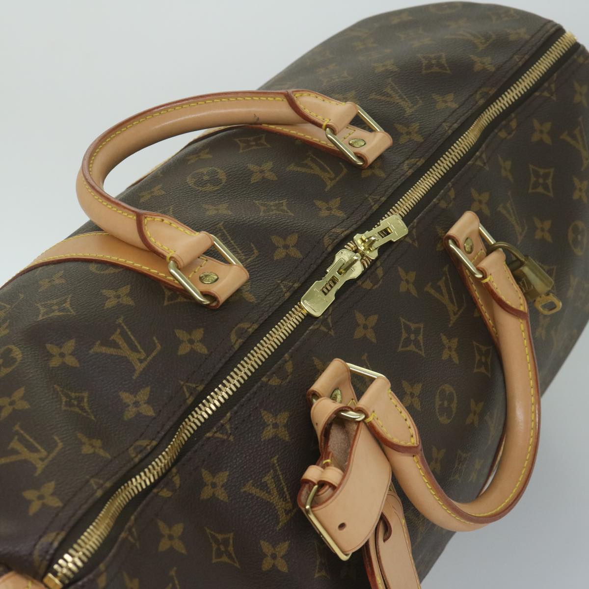 Louis Vuitton Keepall 50 Canvas Travel Bag ()