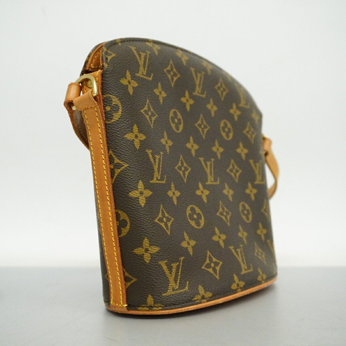 Louis Vuitton Drouot Canvas Shoulder Bag ()