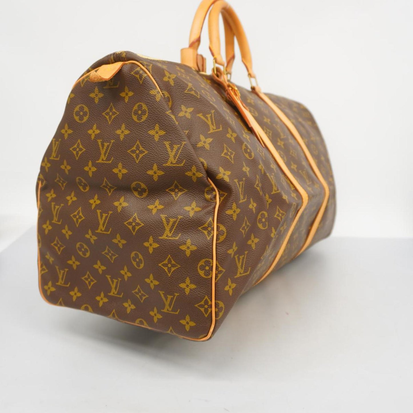 Louis Vuitton Keepall 55 Canvas Travel Bag ()