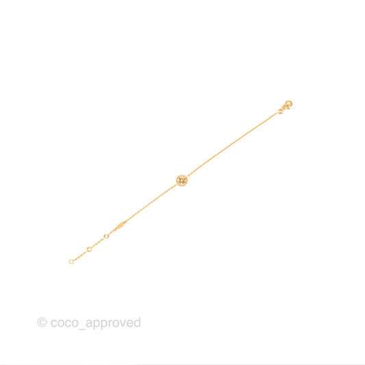 Dior Mini Rose Des Vents Bracelet Diamonds Gold