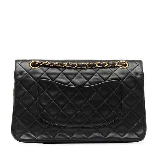 Luxury Chanel Medium Classic Lambskin Double Flap Shoulder Bag