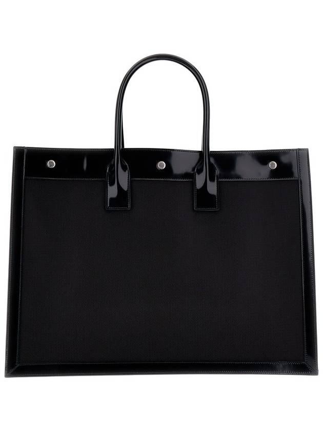 Luxury Saint Laurent 23 ss Rib GAUCHE Medium Tote Bag 742681FABXI1000 B0040477439