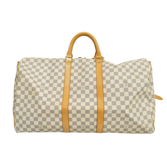 Louis Vuitton Keepall Bandouliere 55 Canvas Travel Bag ()