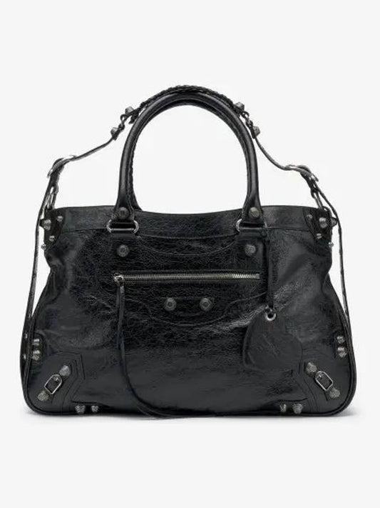 Luxury Balenciaga Neo Cagole XL Tote Bag Black
