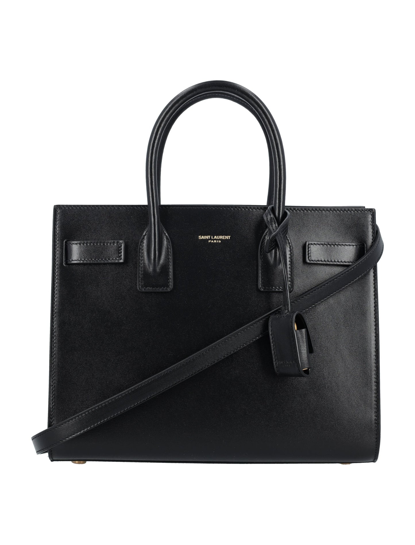 Luxury Saint Laurent Women's Sac De Jour Baby Bag in Black | 24A42186302G9W Color 1000