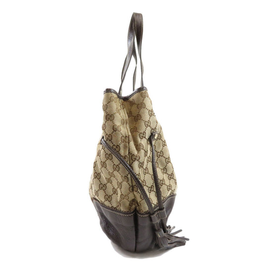 Luxury Gucci 211954 GG tote bag canvas ladies
