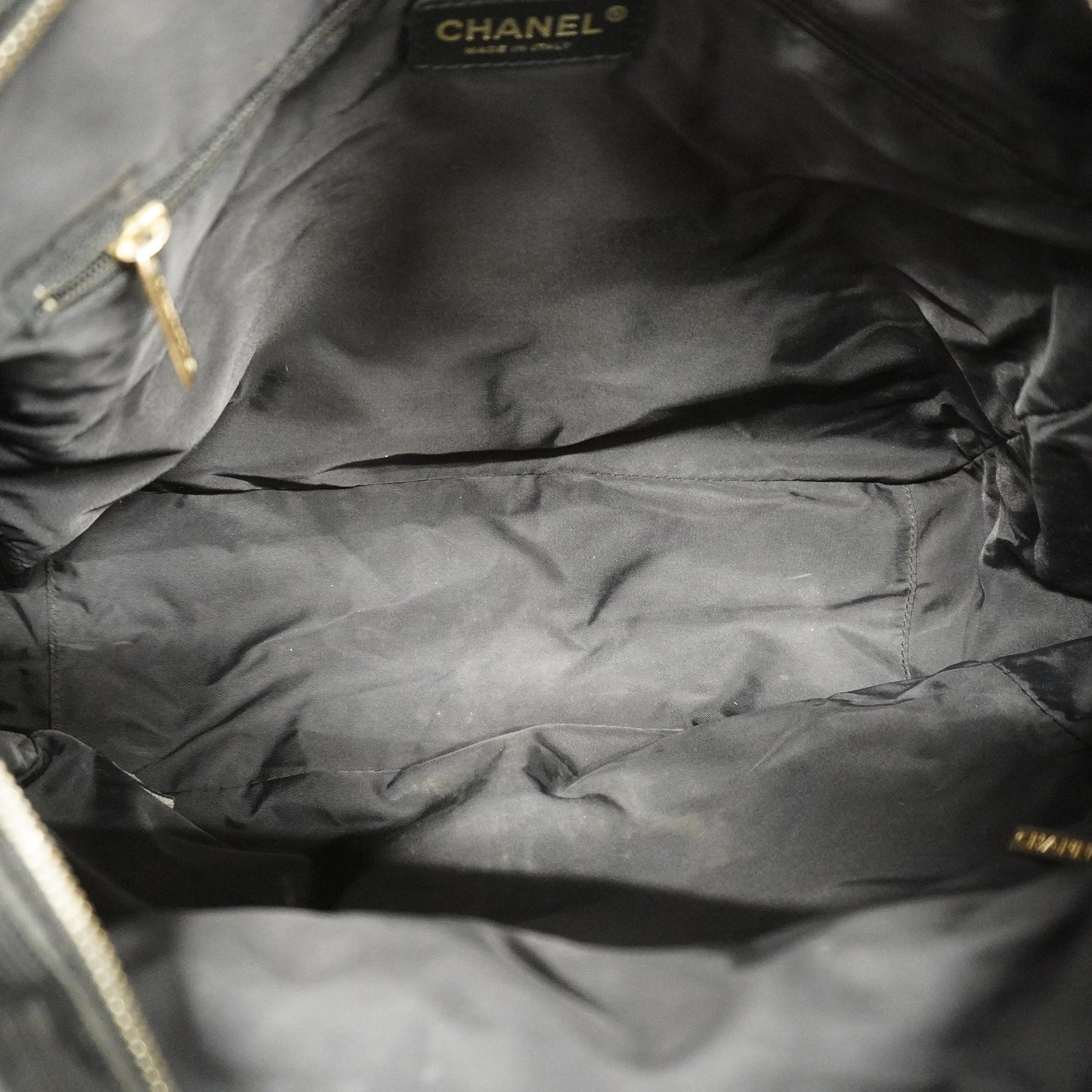 Luxury Chanel New Travel Line Tote Bag Women's Nylon Tote Bag Black