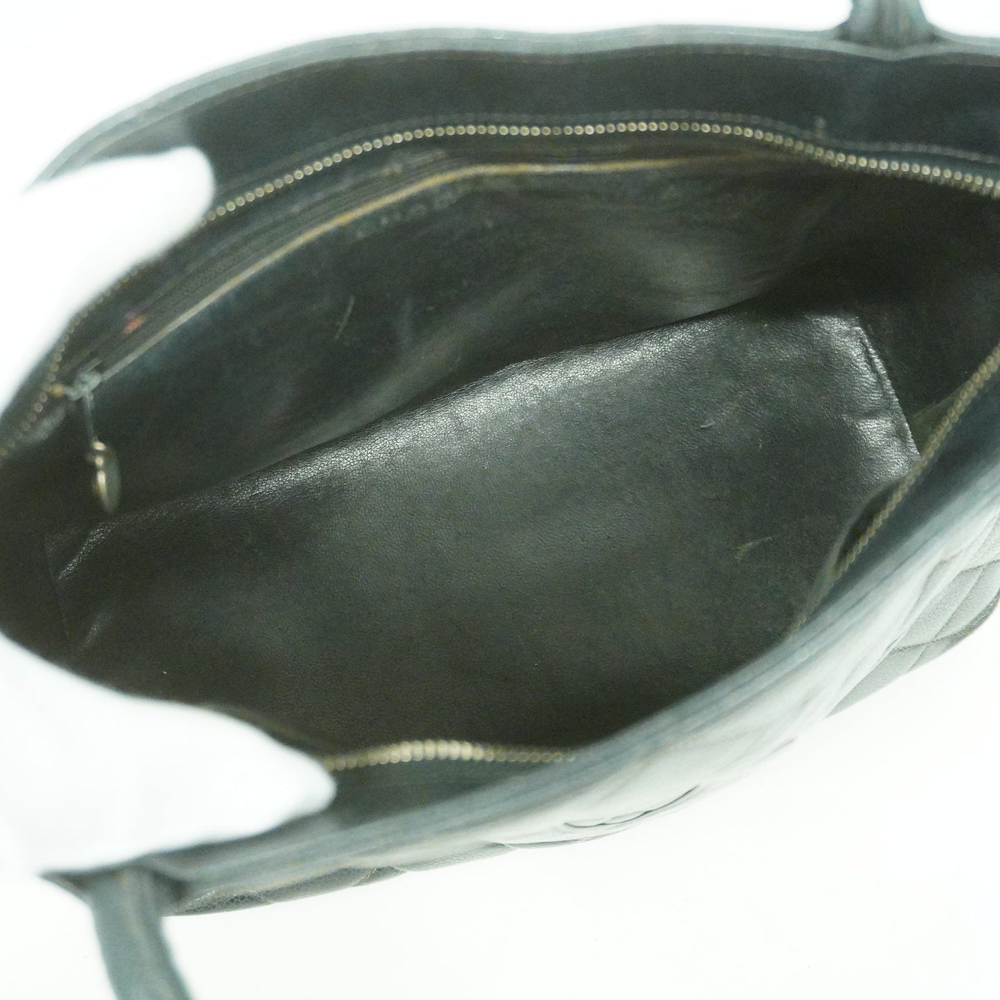 Luxury Chanel Reprint Tote Women's Caviar Leather Tote Bag Black