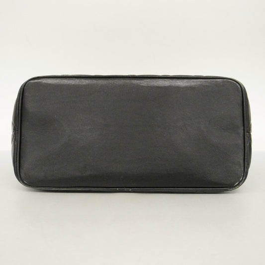 CHANELAuth Reprint Tote Women's Leather Tote Bag Black