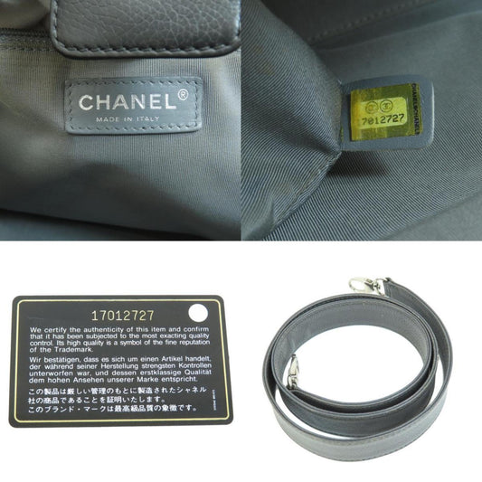 Luxury Chanel Cocomark Tote Bag Caviar Skin Women's