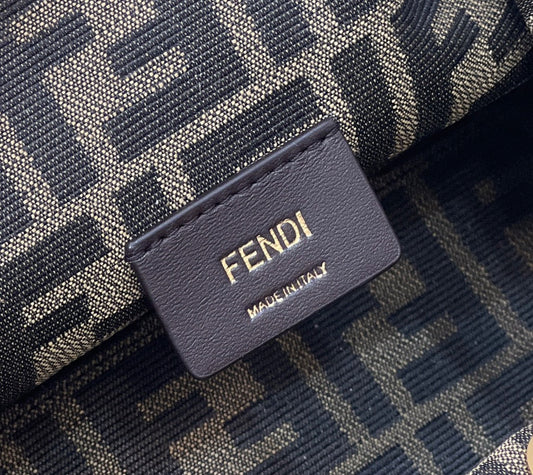 Luxury FendiLuxury FendiFIRST SMALL 26 IN COLORFUL SUEDE AND CALFSKIN WITH GOLD HARDWARE