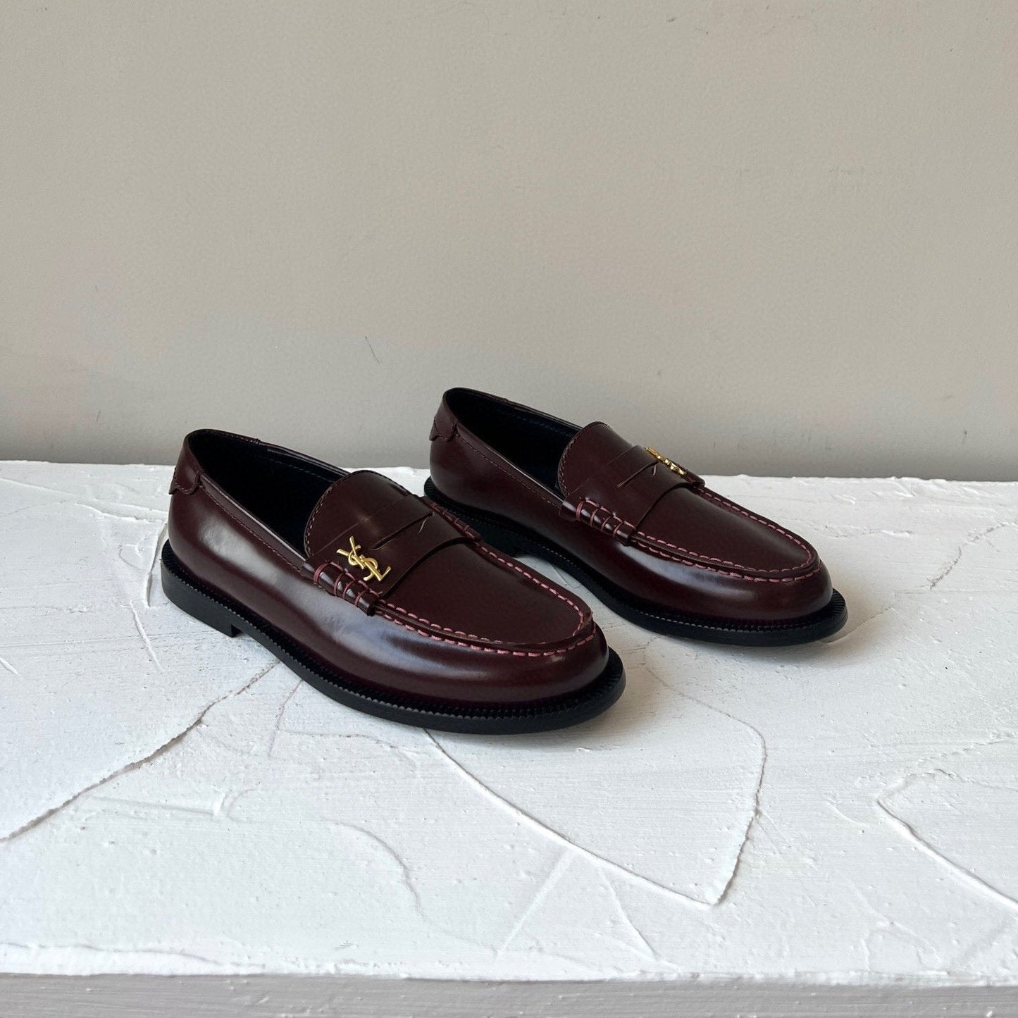 Luxury Saint Laurent SL LE LOAFER SYRUP CALFSKIN