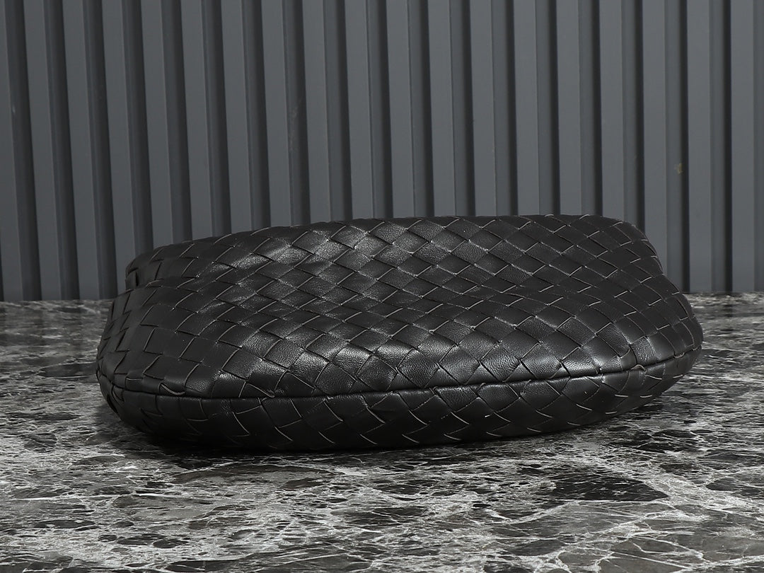 Luxury Bottega Veneta bv teen jodie 36cm black lambskin