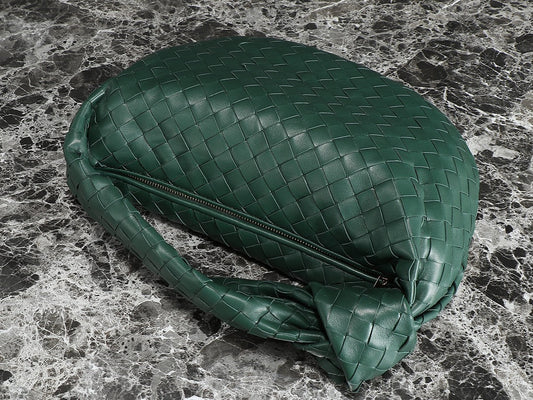 Luxury Bottega Veneta bv teen jodie 36cm dark green lambskin