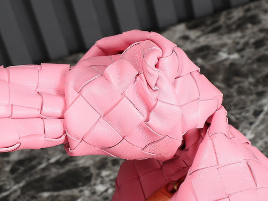 Luxury Bottega Veneta bv teen jodie 36cm pink lambskin