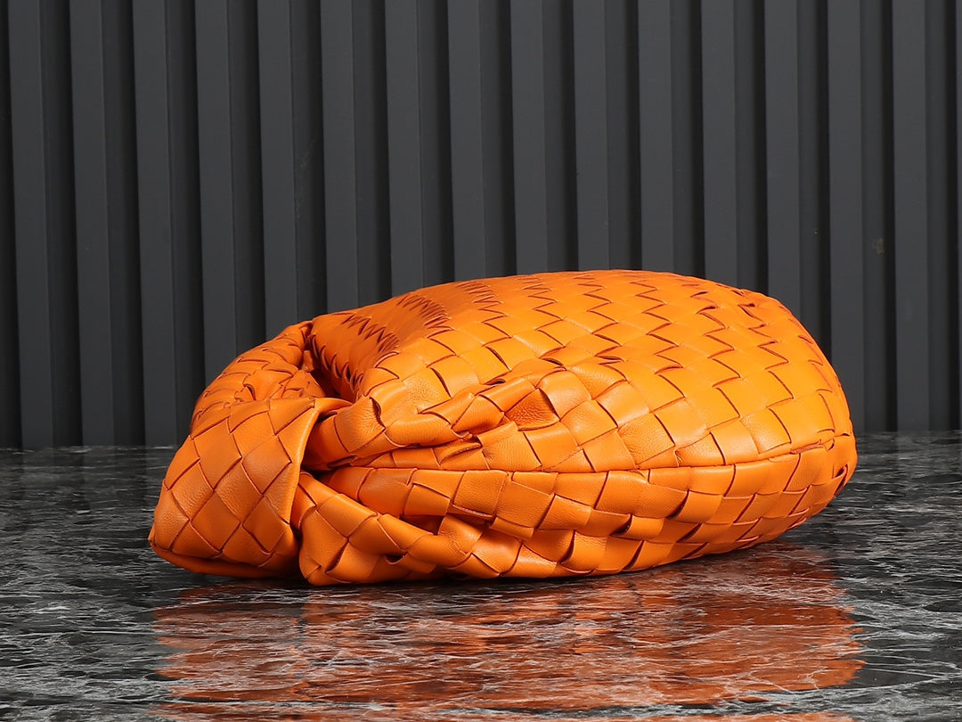 Luxury Bottega Veneta bv teen jodie 36cm orange lambskin