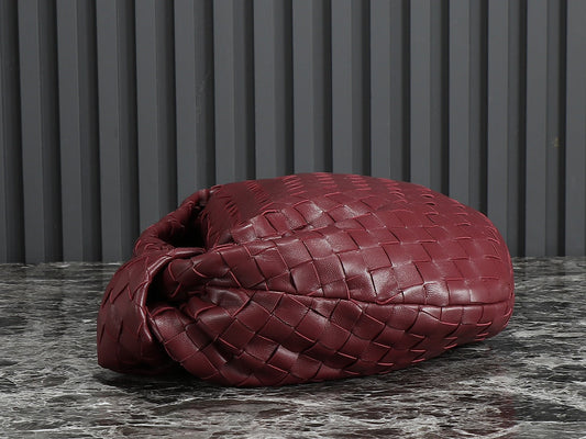 Luxury Bottega Veneta bv teen jodie 36cm burgundy lambskin