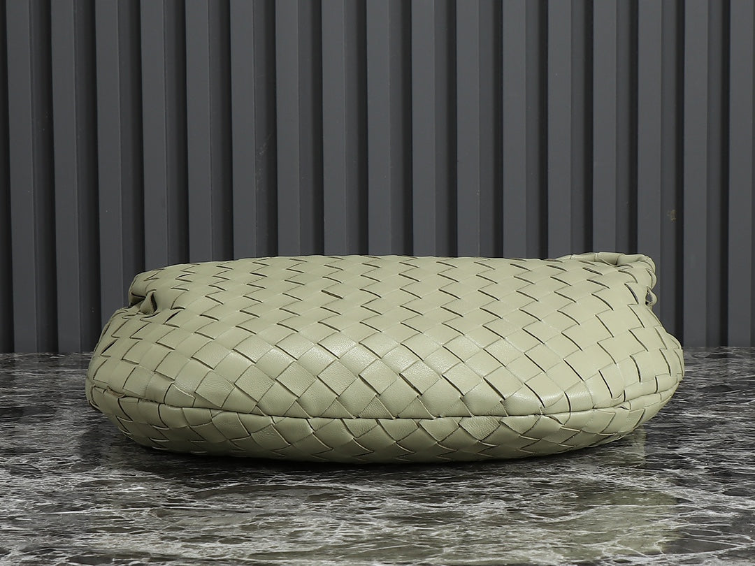 Luxury Bottega Veneta bv teen jodie 36cm khaki lambskin