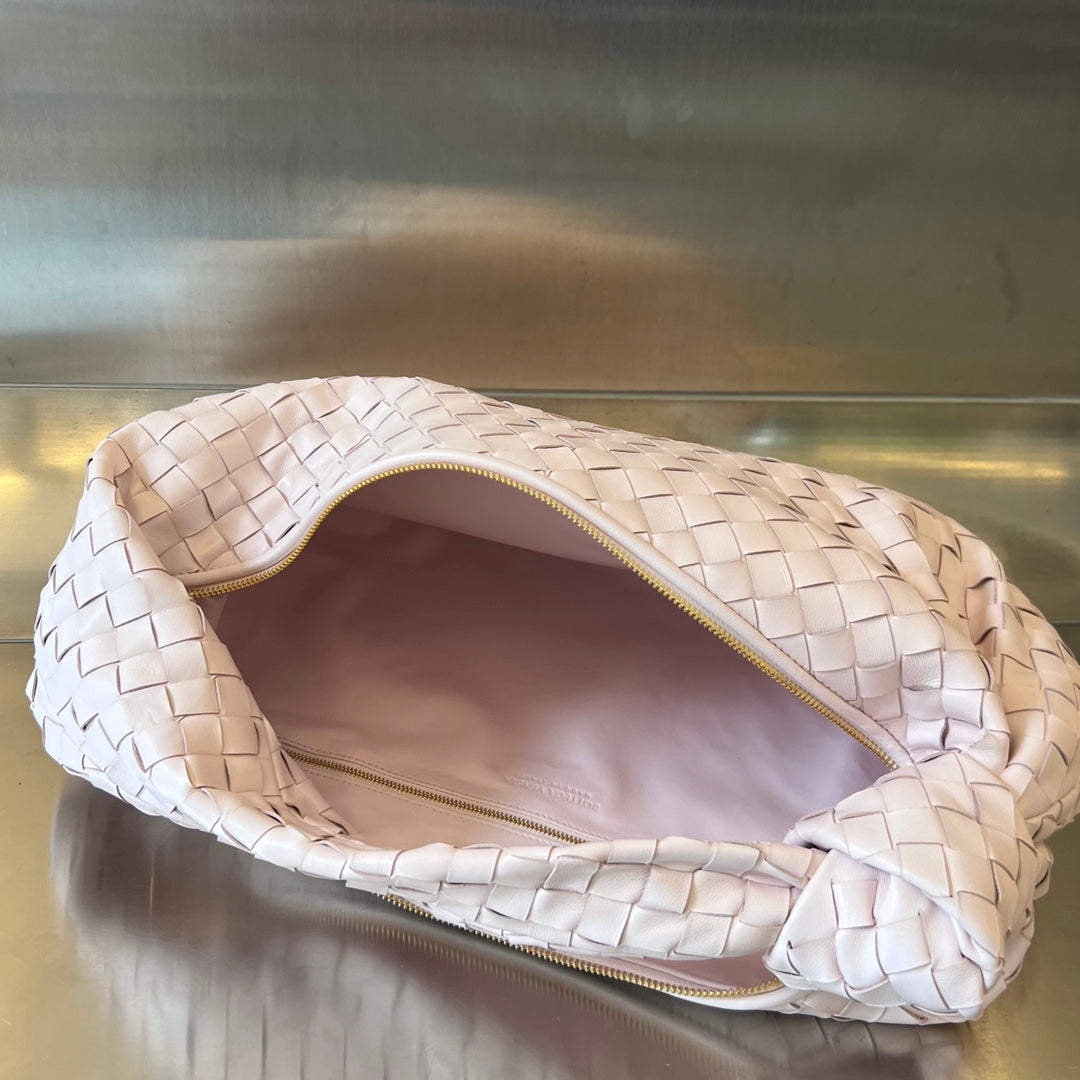 Luxury Bottega Veneta SMALL JODIE 48 LIGHT PINK CALFSKIN