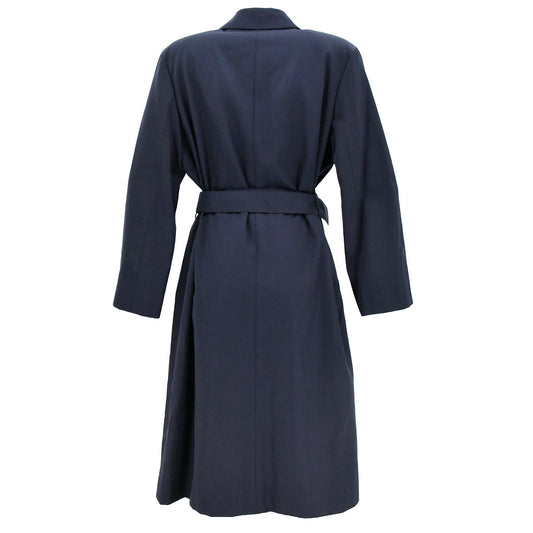 Luxury Chanel Coat Navy 96P #38