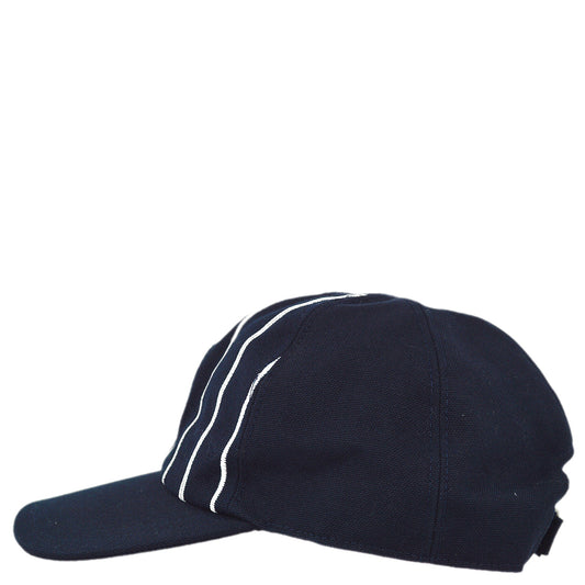 Luxury Chanel Navy Sport Line Cap Hat #M Small New