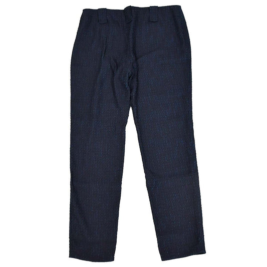 Luxury Chanel Long Pants Black Navy 01P #48